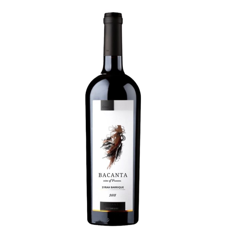 Vin Rosu Bacanta Girboiu, Syrah, 0.75 l 