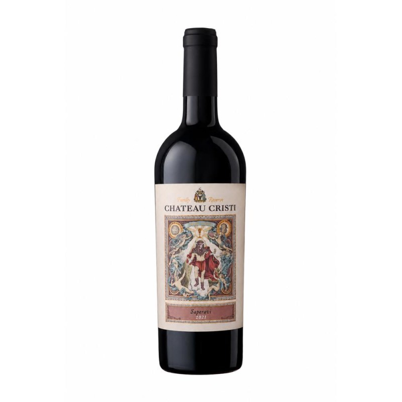 Vin Rosu Chateau Cristi, Family Reserve Saperavi, 0.75 l