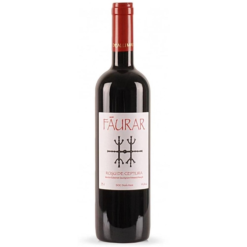 Vin Rosu de Ceptura, 2017 Faurar, Davino, 0.75 l