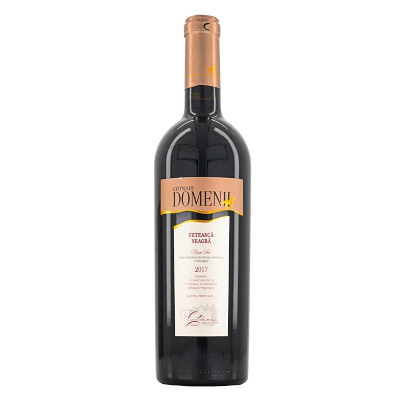 Vin Rosu, Domenii, Cotnari, Feteasca Neagra, Selectie, Sec 0.75 l