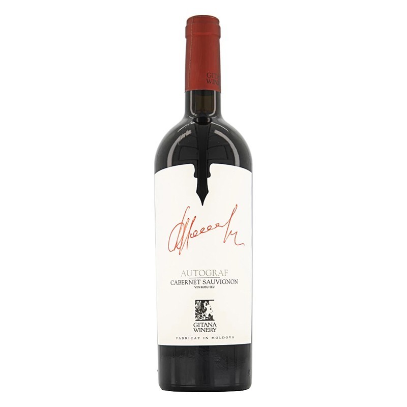 Vin Rosu, Gitana Autograf, Cabernet Sauvignon, Sec 0.75 l