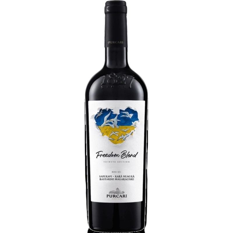 Vin Rosu, Purcari Freedom Blend, Sec, 0.75 l