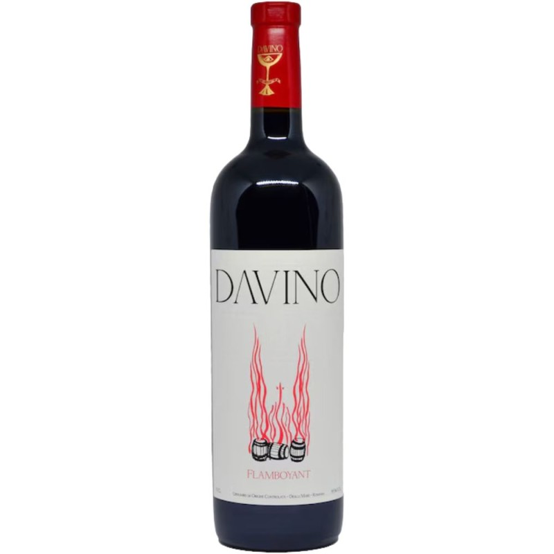 Vin Rosu, Sec, Davino Flamboyant, 2021, 0.75 l