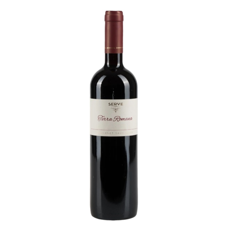 Vin Rosu Serve Terra Romana, Cabernet Sauvignon, Sec, 0.75 l