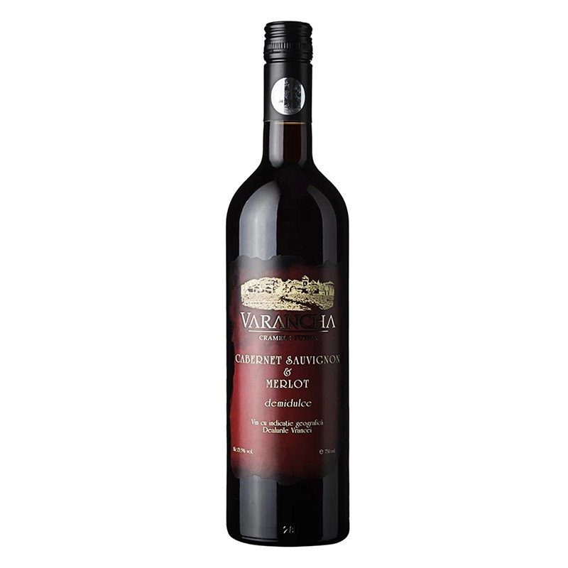 Vin Rosu Varancha Cabernet Sauvignon & Merlot, Demidulce, 0.75 l
