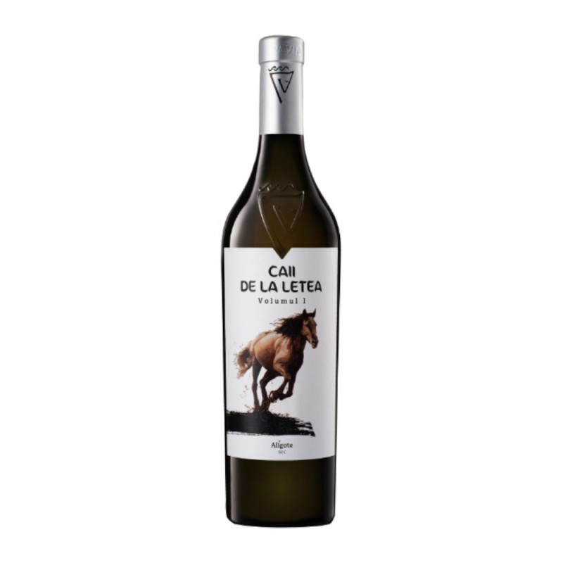 Vin Sarica Niculitel, Caii de la Letea, Aligote, Alb Sec, 0.75 l