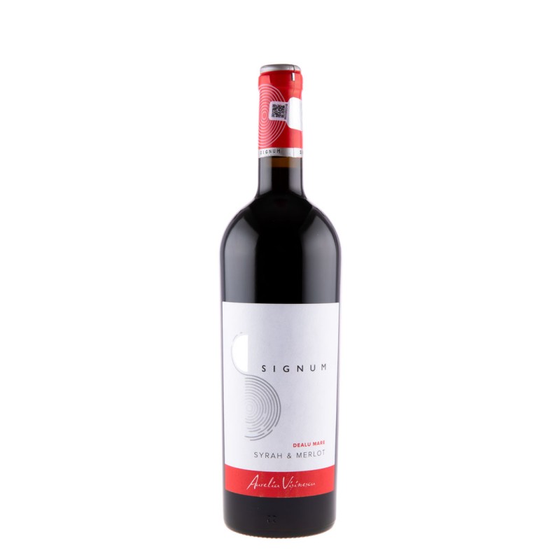 Vin Signum Aurelia Visinescu Syrah & Merlot, Rosu Sec, 0.75 l