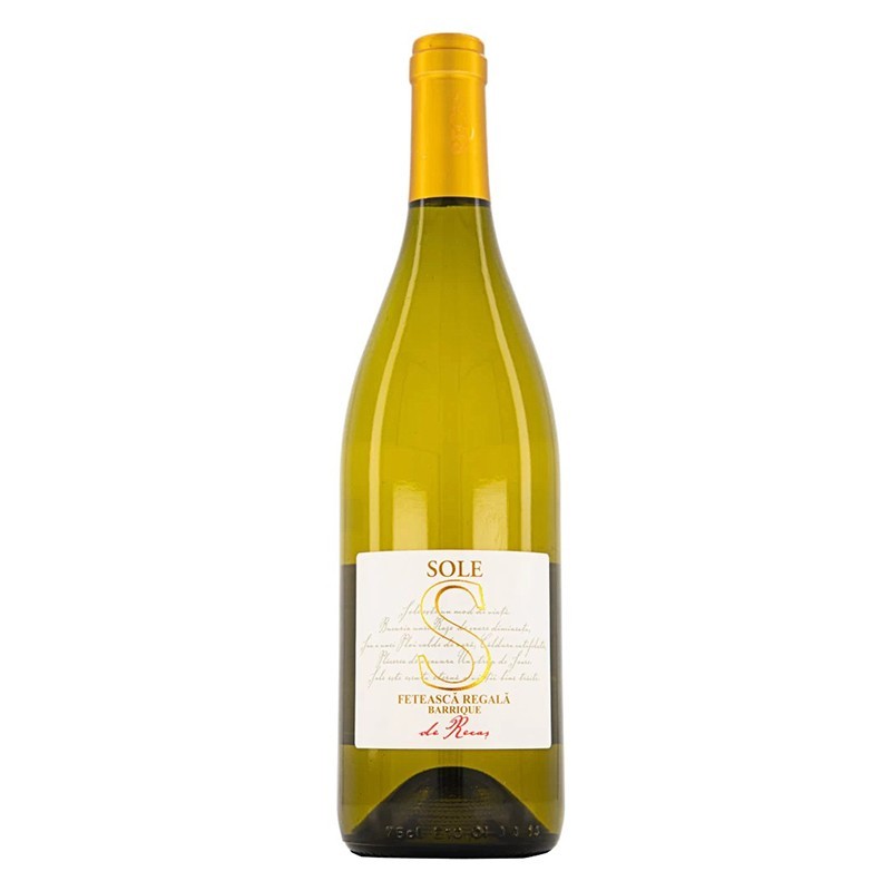Vin Sole Cramele Recas Feteasca Regala, Alb Sec 0.75 l