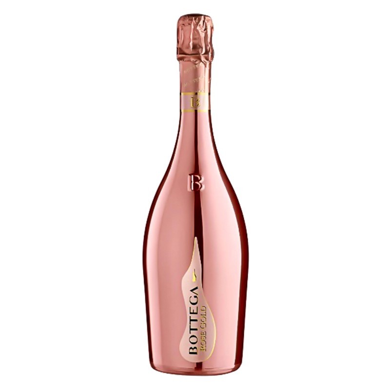 Vin Spumant Bottega Gold Rose Sec 0.75 l