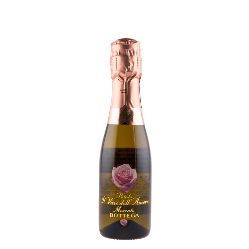 Vin Spumant Bottega Petalo Amore Moscato, 0.2 l