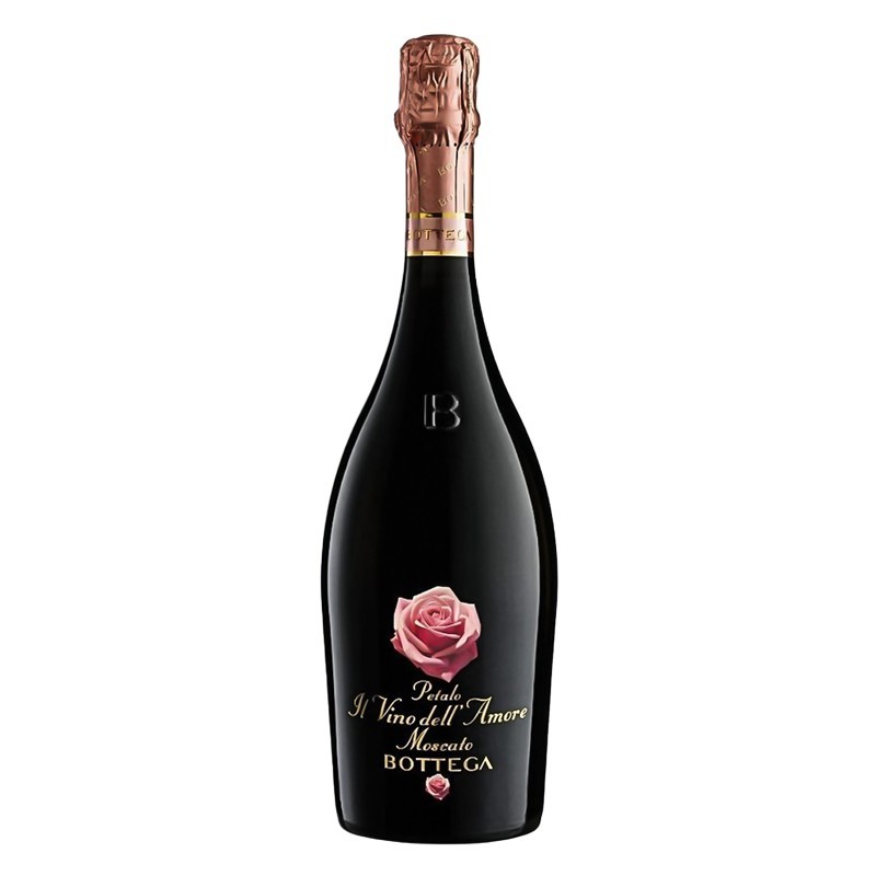 Vin Spumant Bottega Petalo Amore Moscato, Alb Dulce 0.75 l