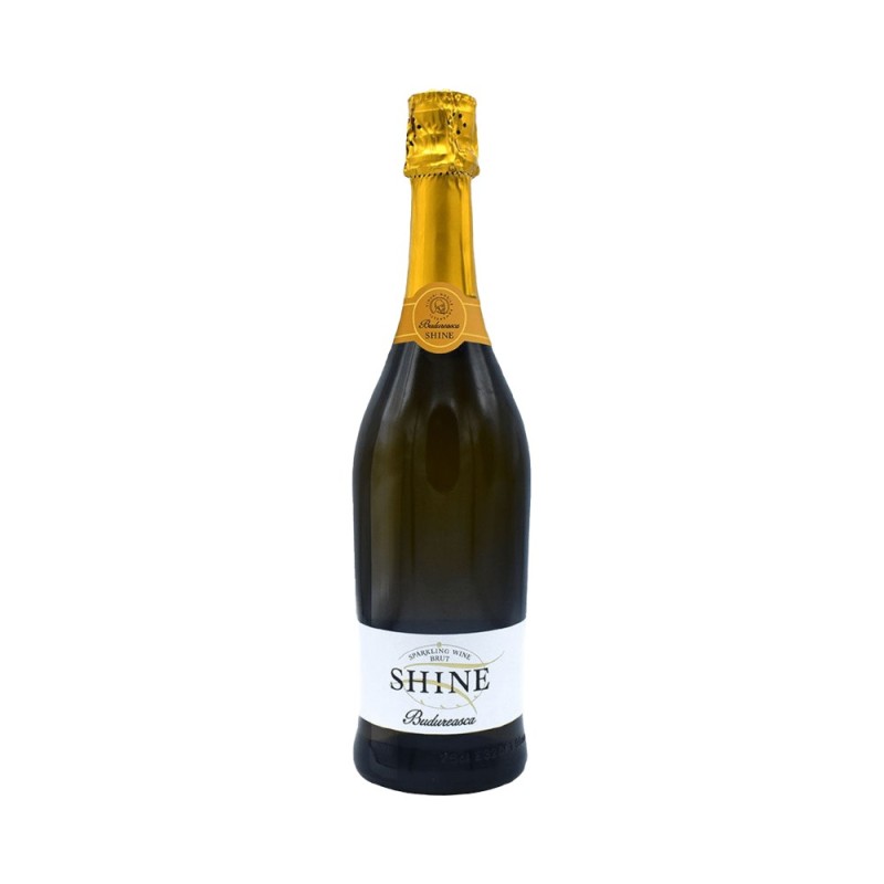 Vin Spumant Budureasca Shine, Rose, Sec, 0.75 l