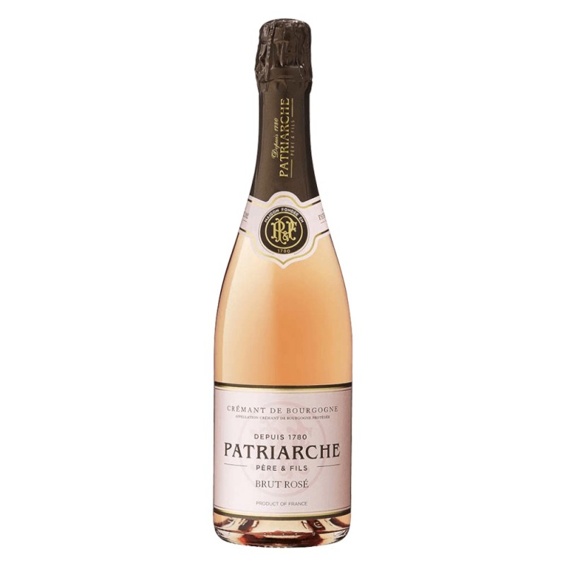 Vin Spumant Franta Patriarche, Rose, Cremant De Bourgogne, Brut 0.75 l