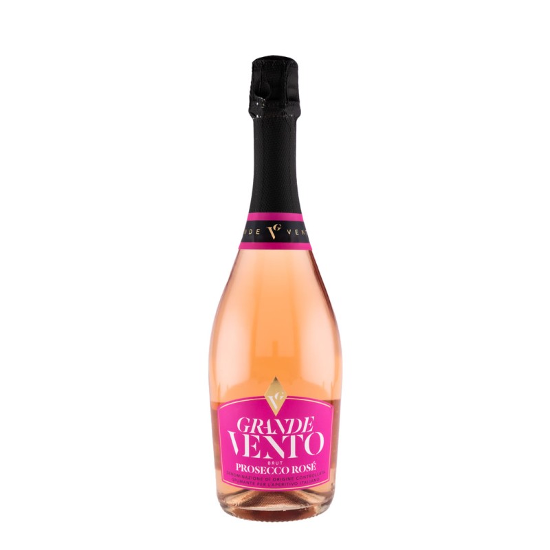 Vin Spumant Grande Vento, Rose, Brut, 0.75 l