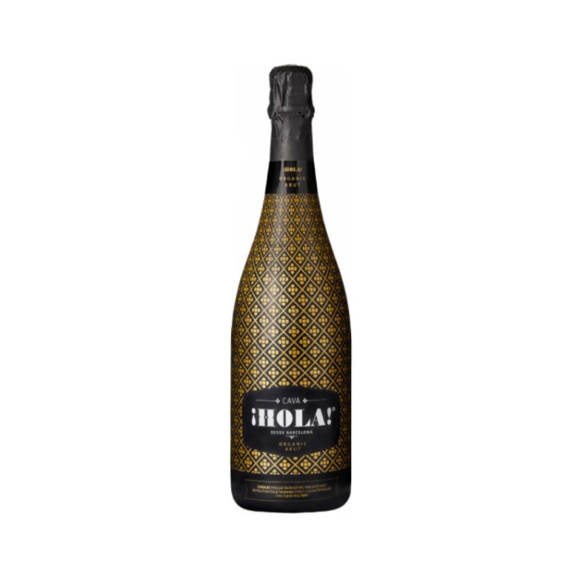Vin Spumant Hola Barcelona, Cava, Brut, Alcool 11.5%, 0.75 l