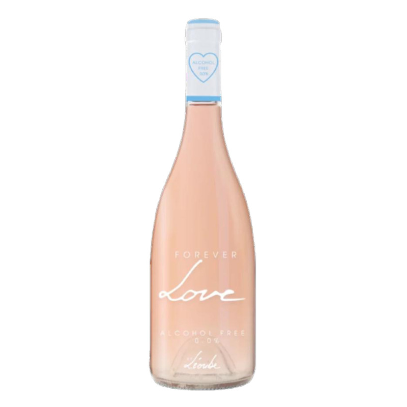 Vin Spumant Leoube Forever Rose, fara Alcool, 0.75 l