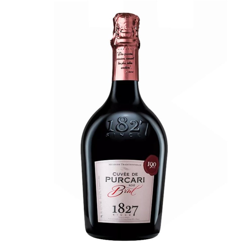 Vin Spumant Purcari, Cuvee Rose Brut, 0.75 l