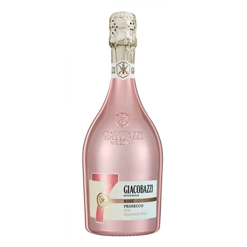 Vin Spumant Rose Brut Giacobazzi 7 Prosecco DOC, Sec, 0.75 l