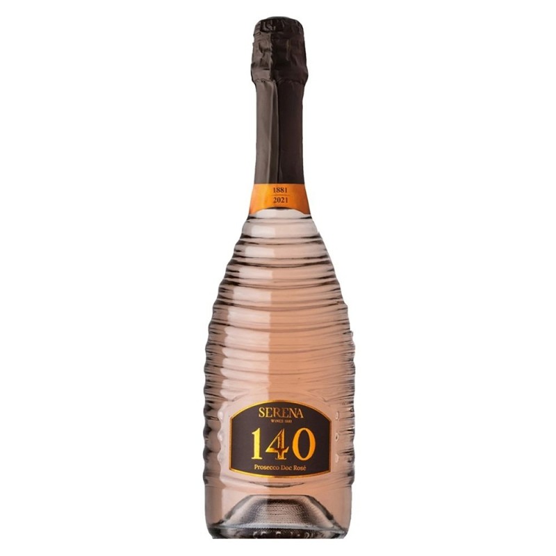 Vin Spumant Rose Brut Serena Wine 1881, 140 Prosecco Millesimato DOC, 0.75 l