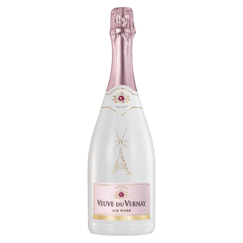 Vin Spumant Rose Veuve Du Vernay Ice, Demisec, 0.75 l