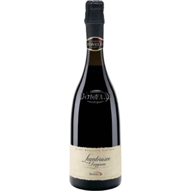 Vin Spumant Rosu Lambrusco DOP Reggiano Brut Scaglietti Donelli 0.75 l
