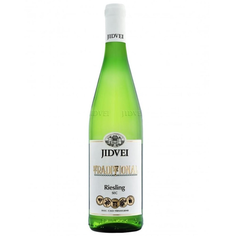 Vin Traditional Jidvei, Riesling, Sec, 0.75 l