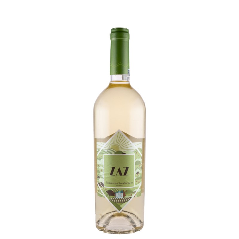 Vin Zaz Tamaioasa Romaneasca Cotnari, Alb Demisec, 0.75 l