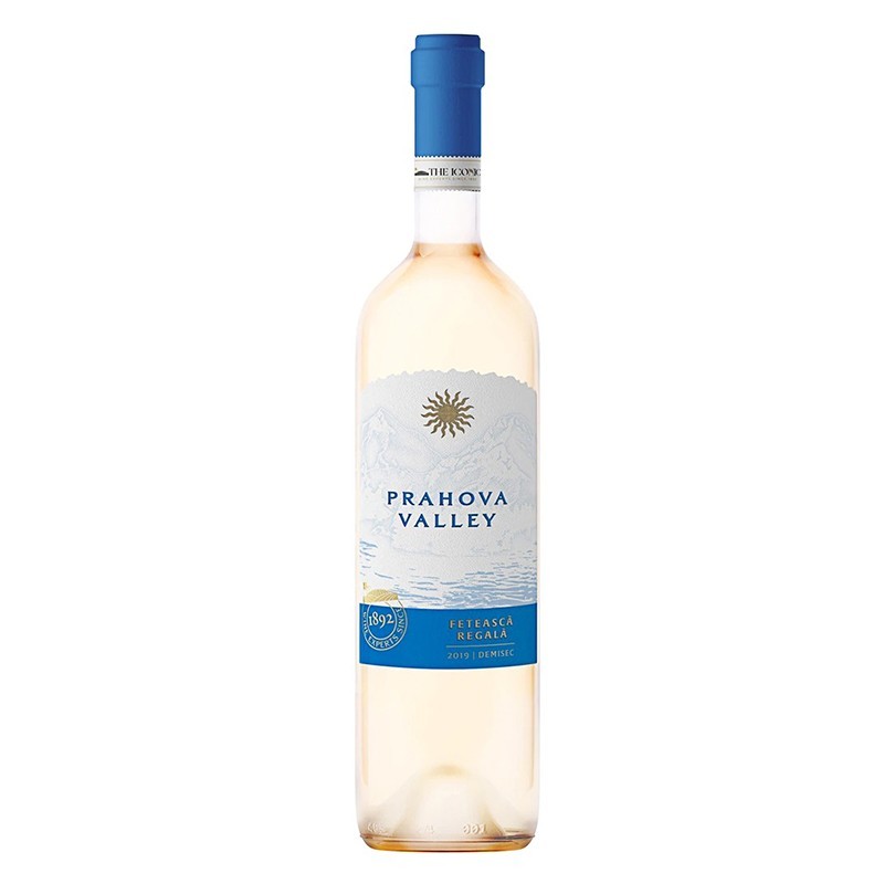 Vin Alb Prahova Valley Feteasca Regala, Demisec, 0.75 l