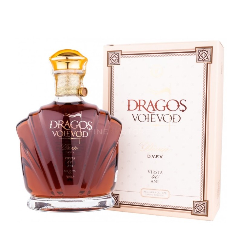 Vinars Barza Alba Dragos Voievod Divin 40 Ani XXO, in Cutie, 44% Alcool, 0.7 l