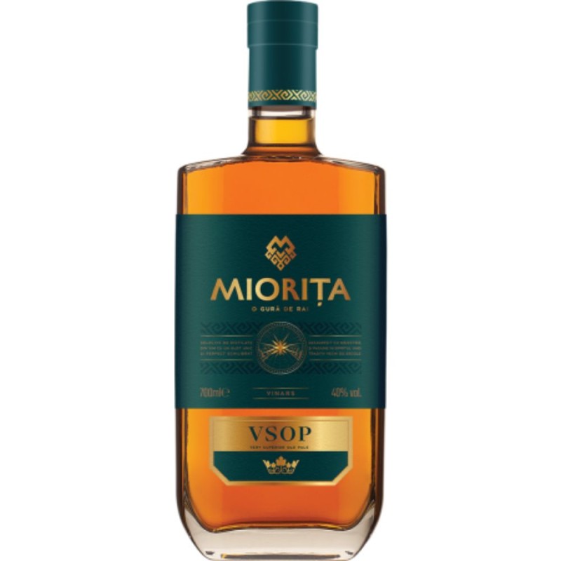 Vinars Miorita, Beciul Domnesc, VSOP, Alcool 40%, 0.7 l