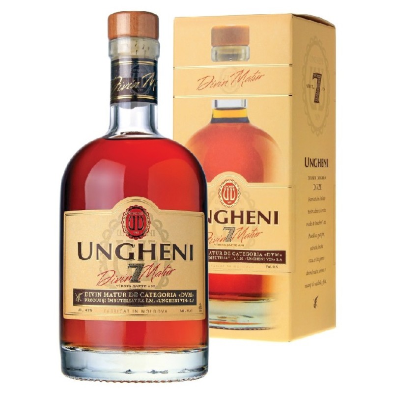 Vinars Vinaria Ungheni 7 Ani XO, in Cutie, 40% Alcool, 0.5 l