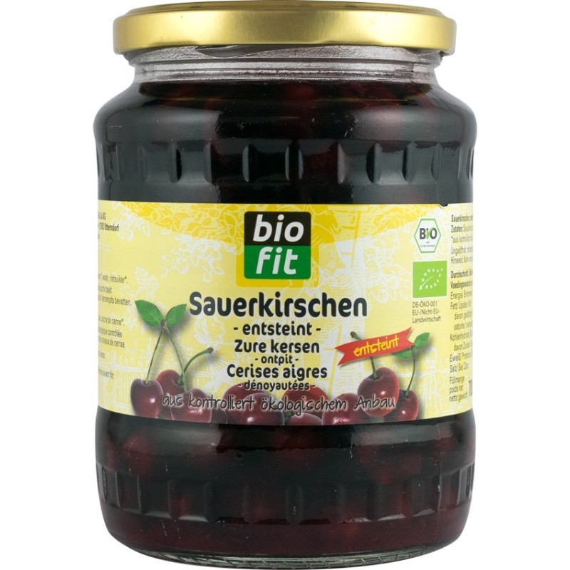 Visine Compot, Bio 700 g, Bio Fit