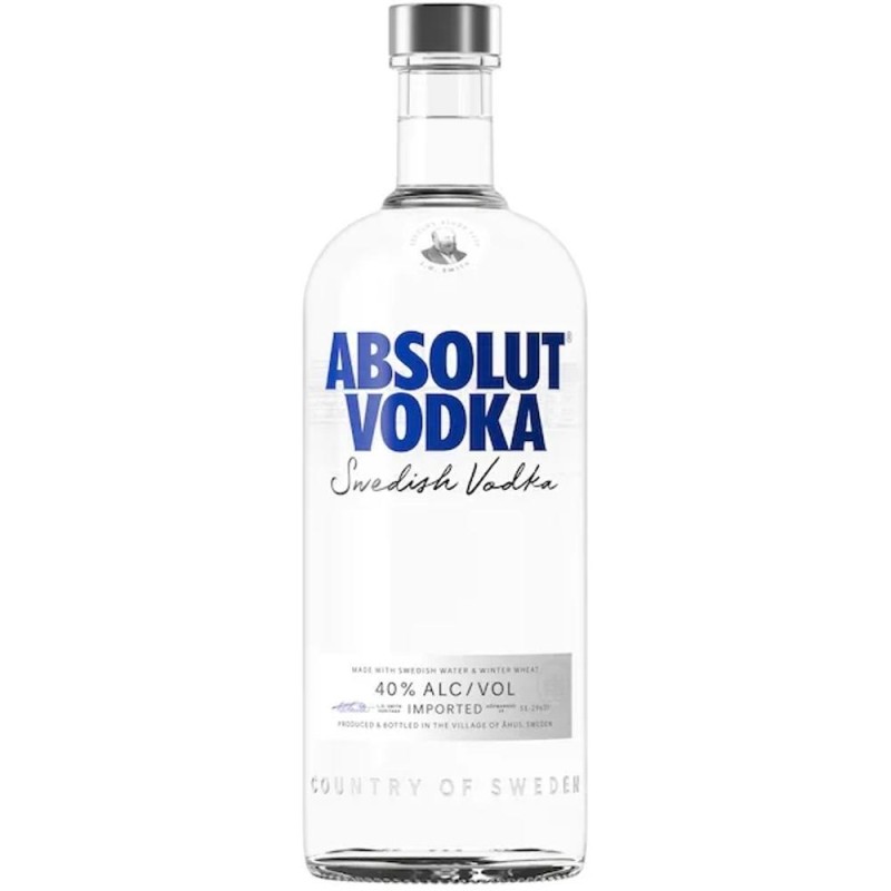 Vodca Absolut Blue, Alcool 40%, 1 l