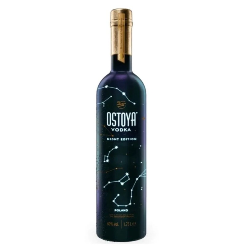 Vodca Ostoya Night Edition, Alcool 40%, 3 l