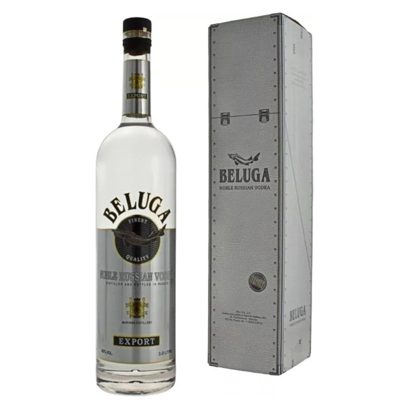 Vodka Beluga Noble in Cutie, 40%, 3 l