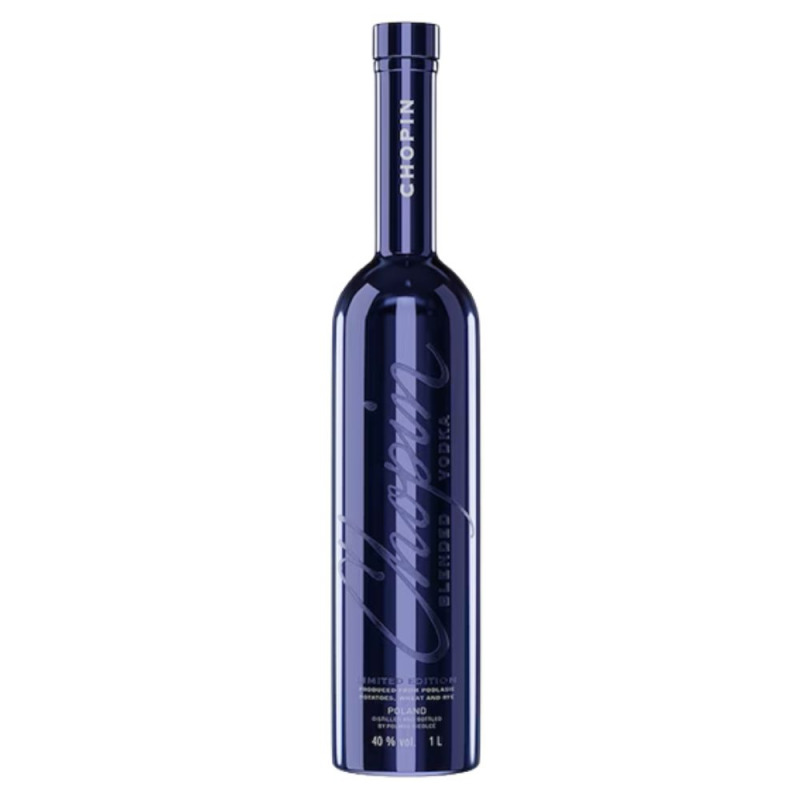 Vodka Chopin Blended Indigo, Alcool 40%, 1 l