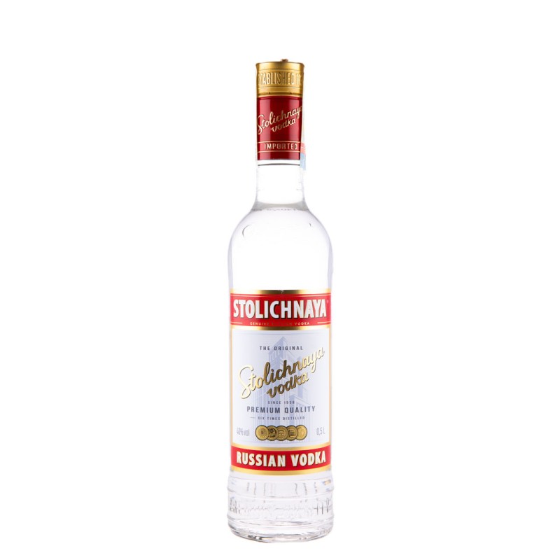Vodka Stolichnaya, 40%, 0.5 l