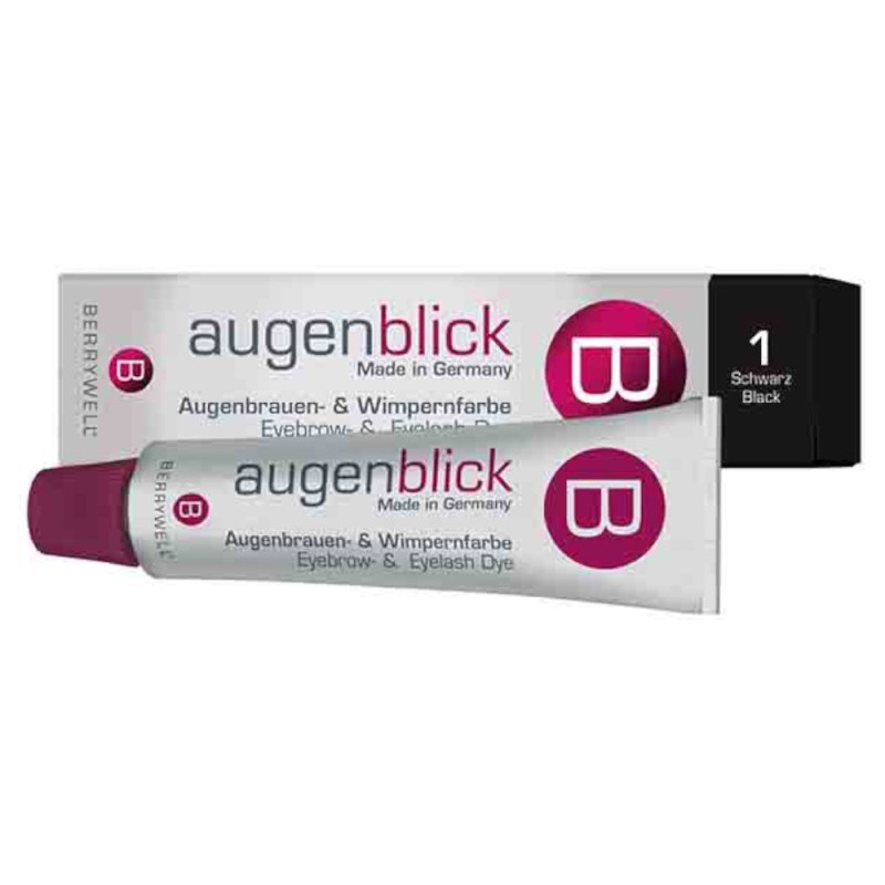 Vopsea de Gene Berrywell Nr 1 Black, Negru, 15 ml