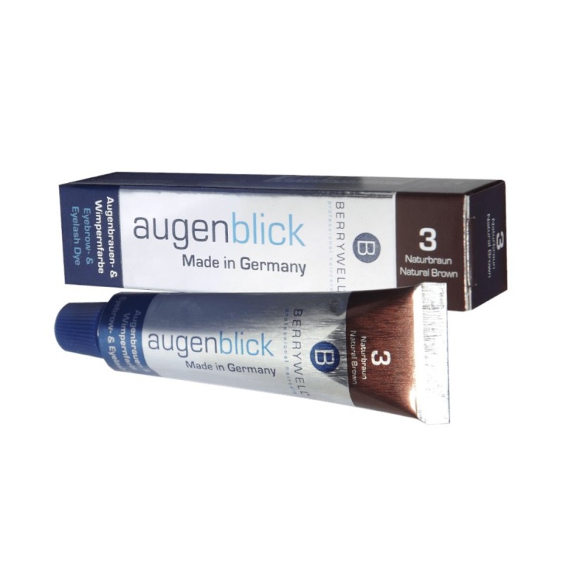 Vopsea de Gene si Sprancene Berrywell, Nr3 Maro Natural, 15 ml