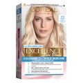 Vopsea de Par Permanenta cu Amoniac L'Oreal Paris Excellence Creme 01 Blond Ultra Deschis Natural, 192 ml