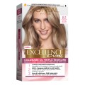 Vopsea de Par Permanenta cu Amoniac L'Oreal Paris Excellence Creme 8.1 Blond Deschis Cenusiu, 192 ml