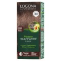 Vopsea de Par Permanenta fara Amoniac 100 % Naturala Logona, 080 Castaniu Natural, 100 g