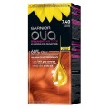 Vopsea de Par Permanenta fara Amoniac Garnier Olia 7.40 Intense Copper, 112 ml
