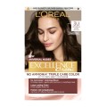 Vopsea de Par Permanenta fara Amoniac L'Oreal Paris Excellence Universal Nudes, 3U Universal Dark Brown, 192 ml