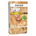 Vopsea de Par Permanenta Loncolor Hempstyle cu Ulei de Canabis, 9.0 Blond Deschis, 100 ml