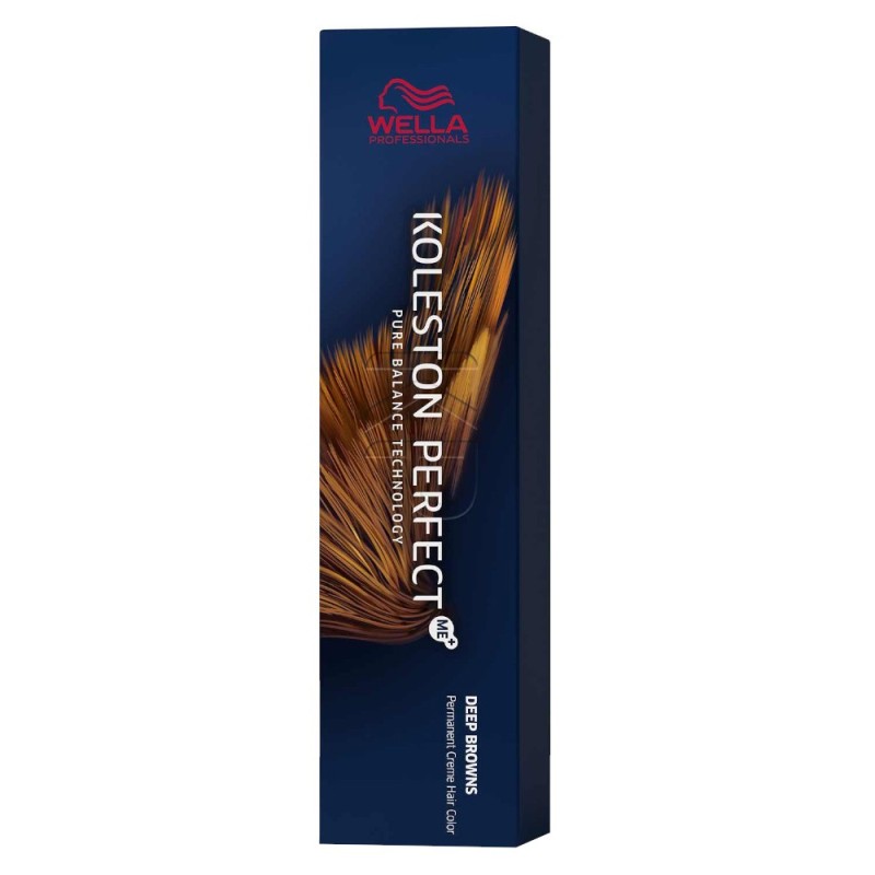 Vopsea de Par Permanenta Wella Professionals Koleston Perfect Deep Browns, 6/75 Blond Inchis Maro Mahon, 60 ml