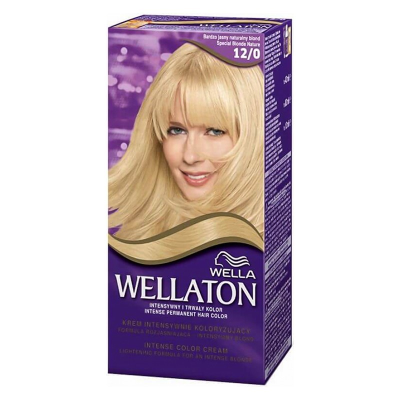 Vopsea de Par Permanenta Wella Wellaton 12/0 Natural Blonde, 110 ml