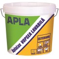 Vopsea Lavabila AplaLux pentru Exterior, 15 l, Alba