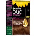 Vopsea Permanenta fara Amoniac, 5.3 Saten Auriu, Garnier Olia, 112 ml