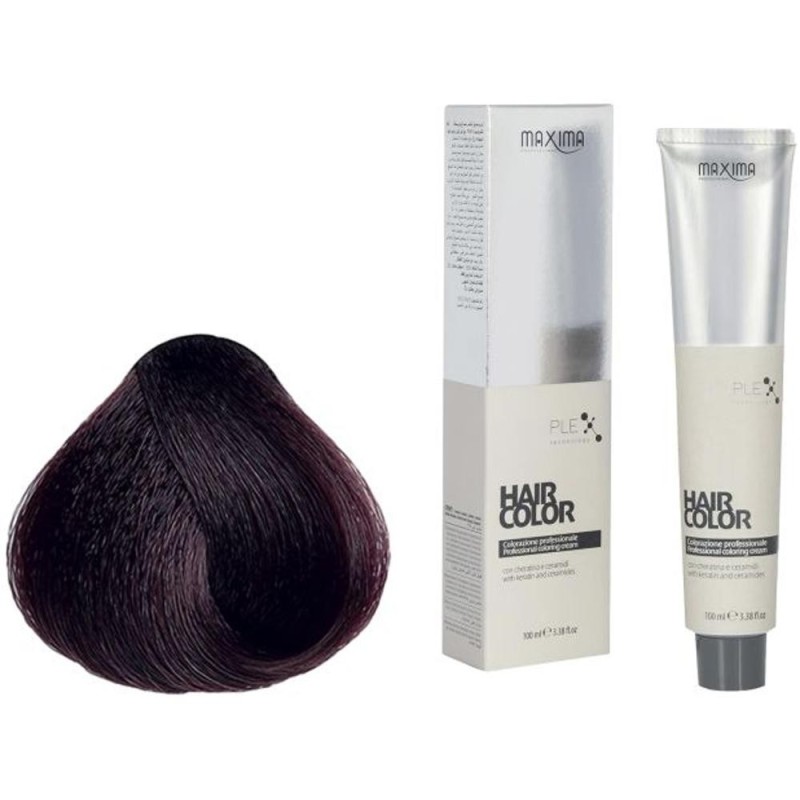 Vopsea Profesionala de Par Maxima, 4.5 Saten Mahon, 100 Ml